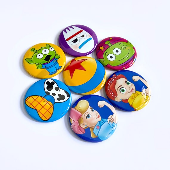 1.5 Magneti Toy Story Piccoli uomini verdi Pulsanti Toy Story