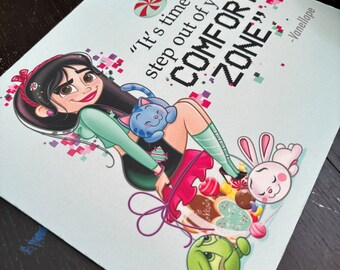 9.25”x7.75” Vanellope Pinup Mousepad Wreck it Ralph
