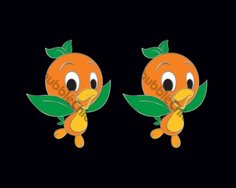 Orange Bird Earrings Disney Earrings Florida Orange Bird Earrings Tropical Serenade in the Magic Kingdom New Earrings Disney Stud Earrings