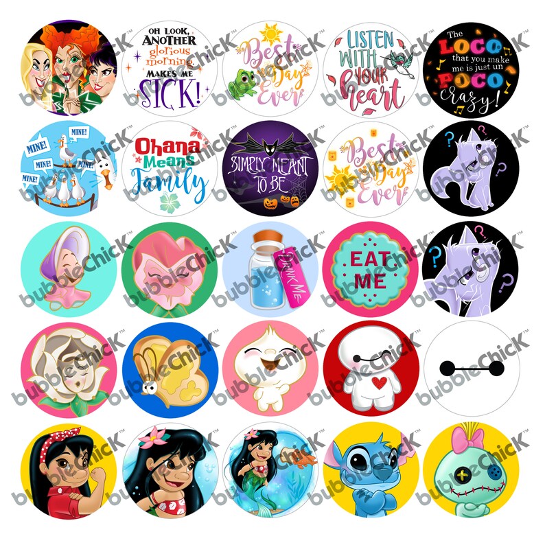 1.5 Disney Image Badge Reel Disney Art Badge Reel Nurse Etsy