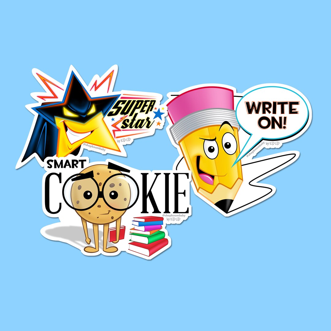 Boom Baby by Kid Lid School Stickers - Etsy
