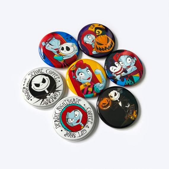 Christmas Button Badges, Order Online