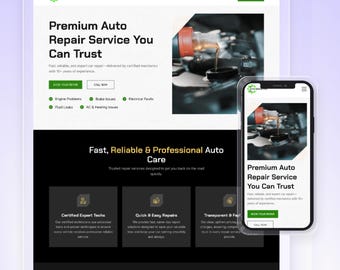 Wix Template For Car Rental, Sales, Transportation | High Converting Car Rental Website | Auto Repair Pro Website by Wix Studio