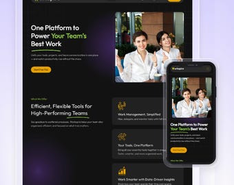 Wix Template For Financial Advisor, SAAS, Consultant,Corporate,Business Services | High Converting Website | Workspire Website by Wix Studio