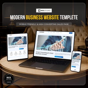 Wix Studio Business Website, Life Coach Website, Business Consultants, Coaches, Service Providers, Wix Studio Website & Consultation Agency