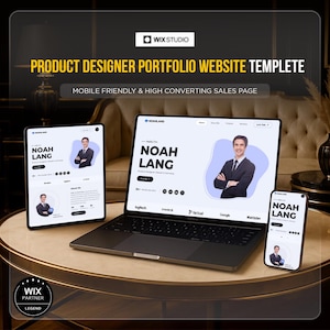 Wix Studio Portfolio Template | Wix Studio Website | Website Template | Wix Template | Wix Studio Template | Wix Site template | Wix