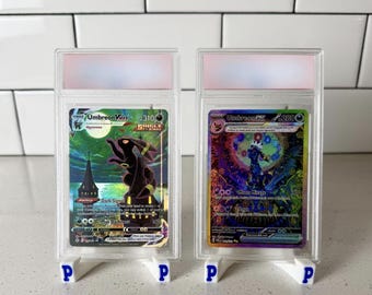 Moonbreon en Umbreon EX Graded 10-set van 2 holografische Pokemon-proxy-replicakaarten