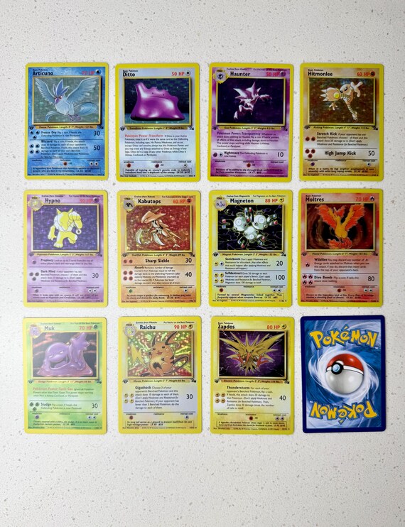 pokemon cards fossil set value 1st Edition (62/62) Complete 1999 Evolves from Slowpoke Type POKEMON Original Fossil Set 62/62