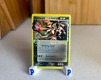 INK SPOT läs beskrivning Charizard Gold Star Collection Holografisk Pokémon Proxy Replica Kort
