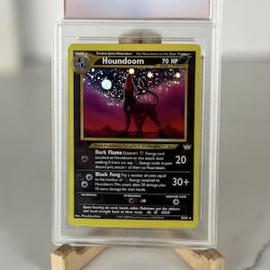 Houndoom Neo Graded 10 Holographic pokemon proxy