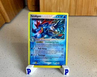 Feraligatr EX Collection Holografisk Pokémon Proxy Replica Kort