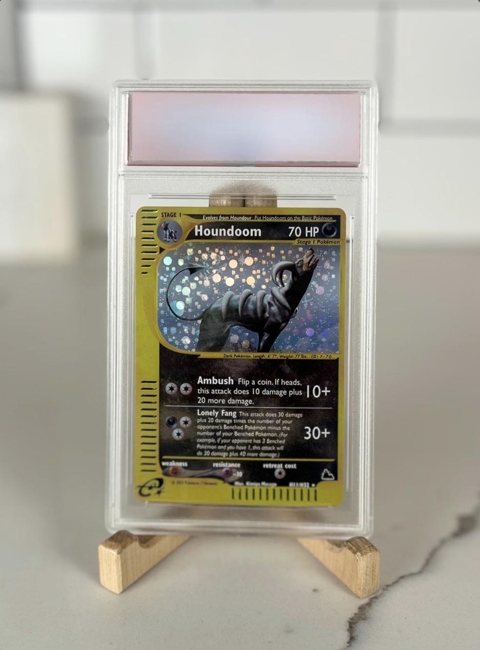 Houndoom Sky Ridge Graded 10 Holographic Pokemon Proxy Replica Card - Etsy New Zealand Houndoom Sky Ridge Graded 10 Holographic Pokemon Proxy Replica Card - Etsy New Zealand