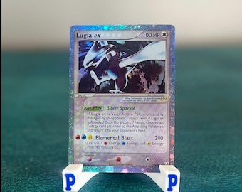 Lugia EX Holografisk Pokémon Proxy Replica Kort