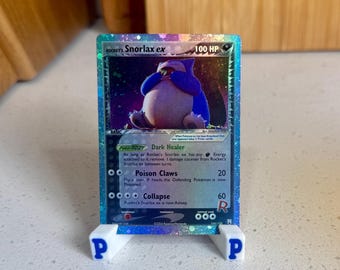 Snorlax EX Collection Holografisk Pokémon Proxy Replica Kort