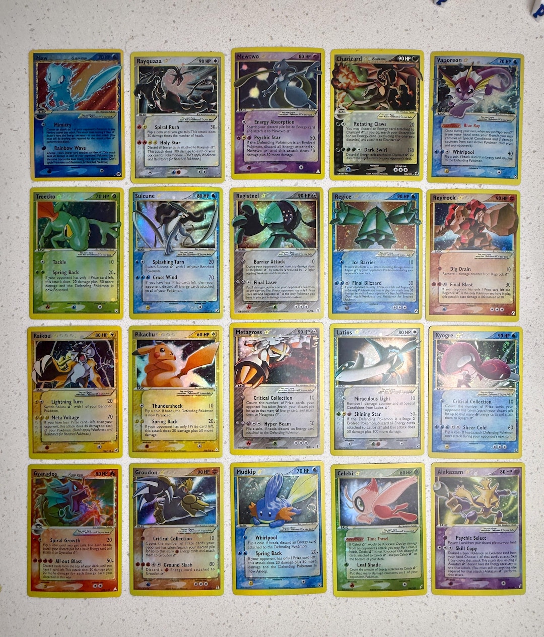 20 000 pokemon card 5 Ultra Rare Lot - V, Gx, ex, Assorted Variety Description coming soon... Gold Star Set of 20