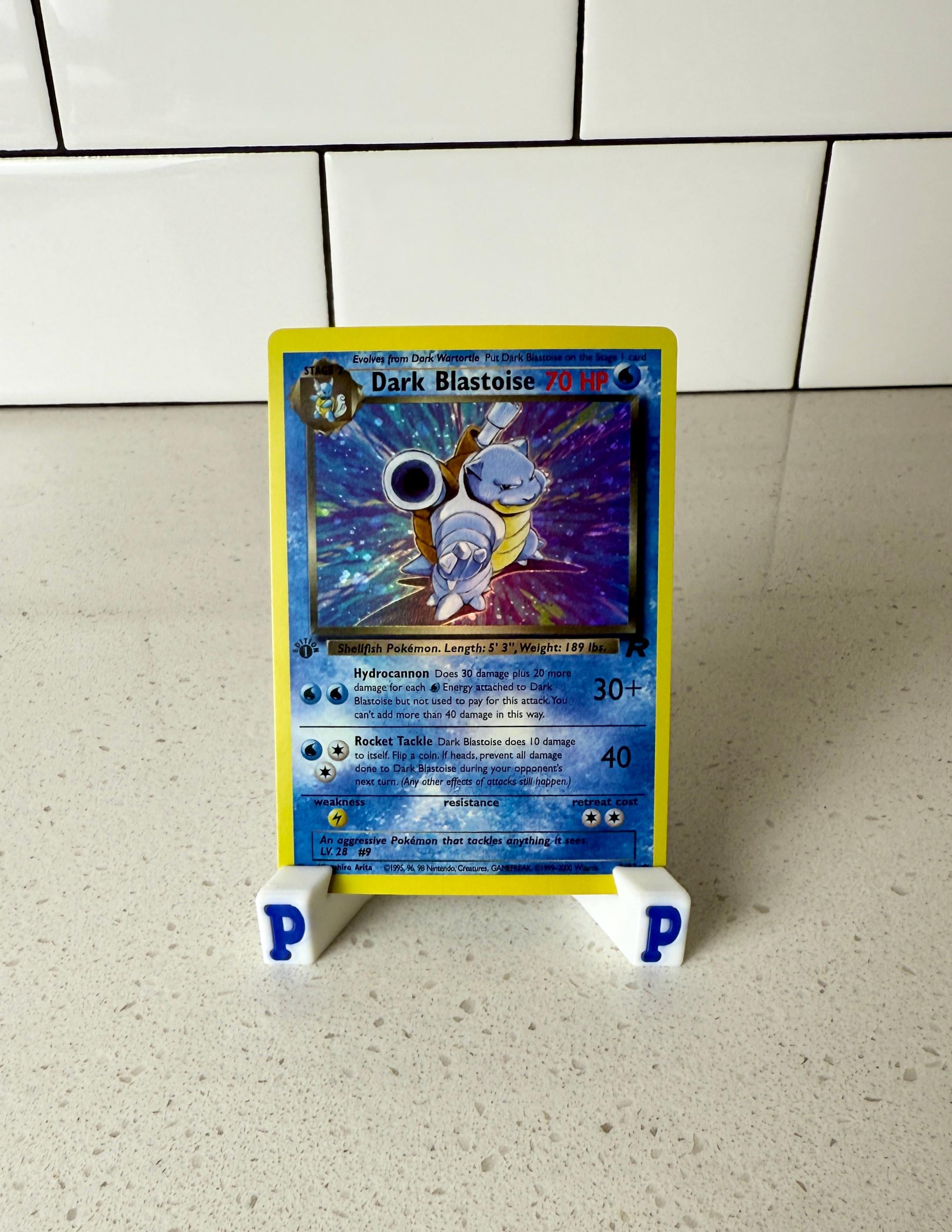 1995 dark blastoise pokemon card value 3/82 1st Edition PSA 5 – Zapp! Comics Card Number Blastoise 1995 Holo Price