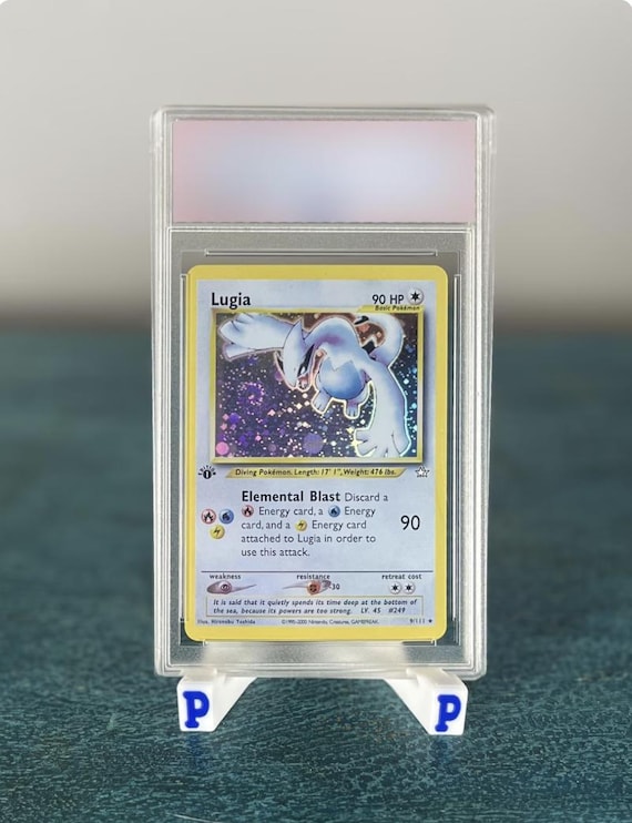 Lugia 1st Edition Vintage Graded 10 Holographic Pokemon Proxy Replica Card  - Etsy Israel