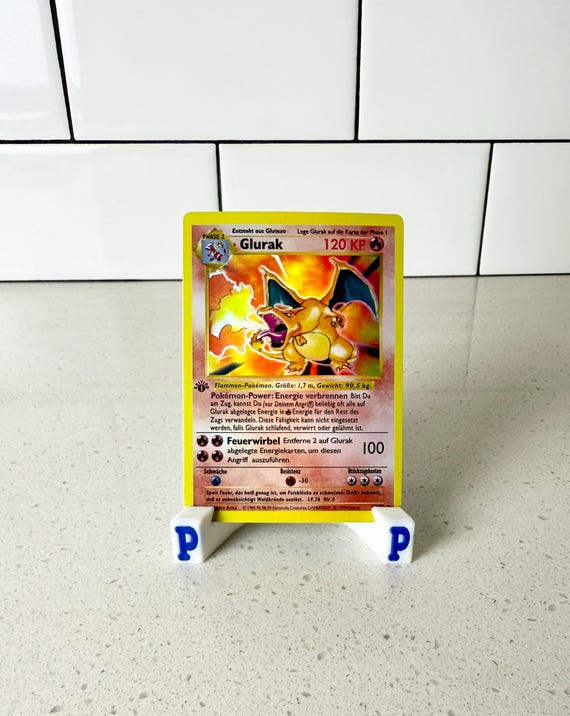 Glurak 1st Edition Shadowless German Holographic Pokemon Proxy Replica Card  - Etsy Australia