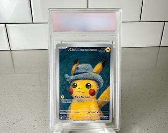 Pikachu Felt Grey Hat Graded 10 niet-holografische Pokemon-proxy-replicakaart