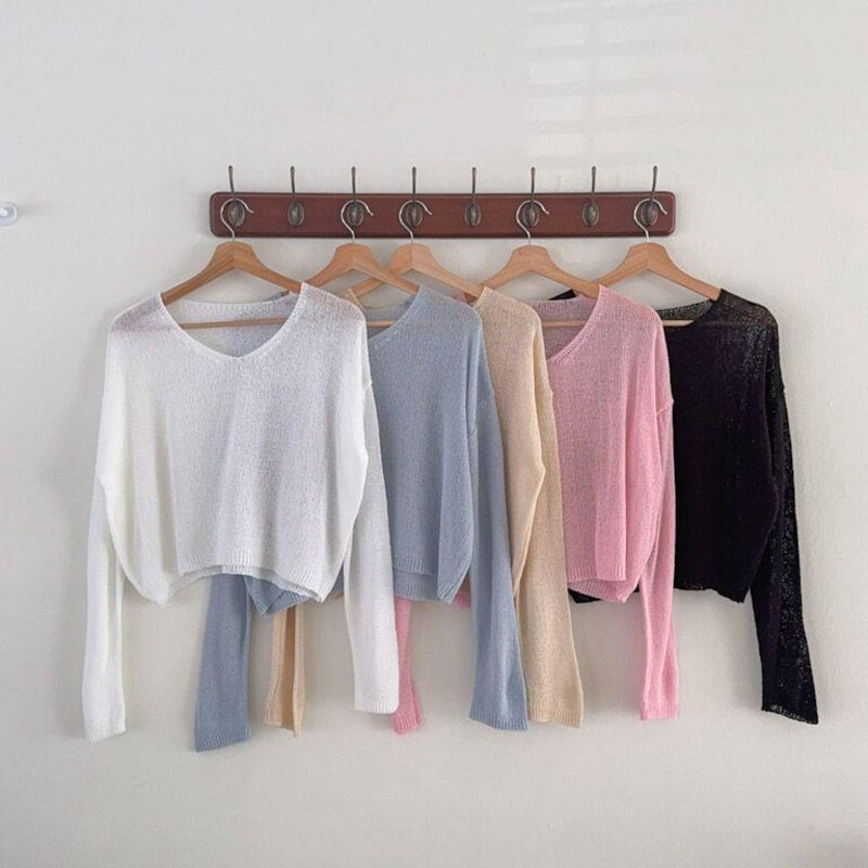 Korean Crop Top - Etsy