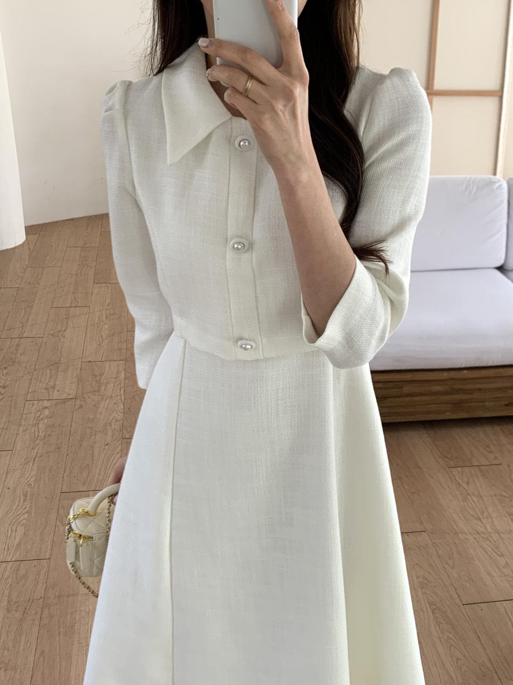 white christmas dresses Pink Yanji Dress - Korean Daily Wear