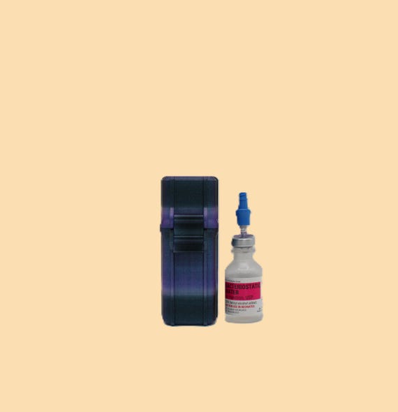 bac water next day delivery 30ml 1 Bottle (BAC Water) Case W/ Space for Access Spike (spike Not Included) (1 Rugged Latch) Purple Twilight Sparkle BAC Water Research Peptide |