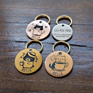 Pet tag Dog Tag Dog Collar Tag Personalized Cat Tag Custom Cat Collar Tag Cat ID Tag Dog ID Tag Dog Name Tag Engraved Pet Tag Cat Name Tag
