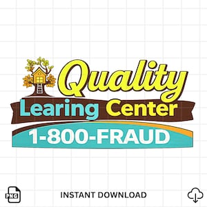 Learing Center PNG, Quality Learning Center Meme, Nick Shirley, Somalisk daghem, Minnesota daghem, Digital nedladdning, Digital T-shirtöverföring