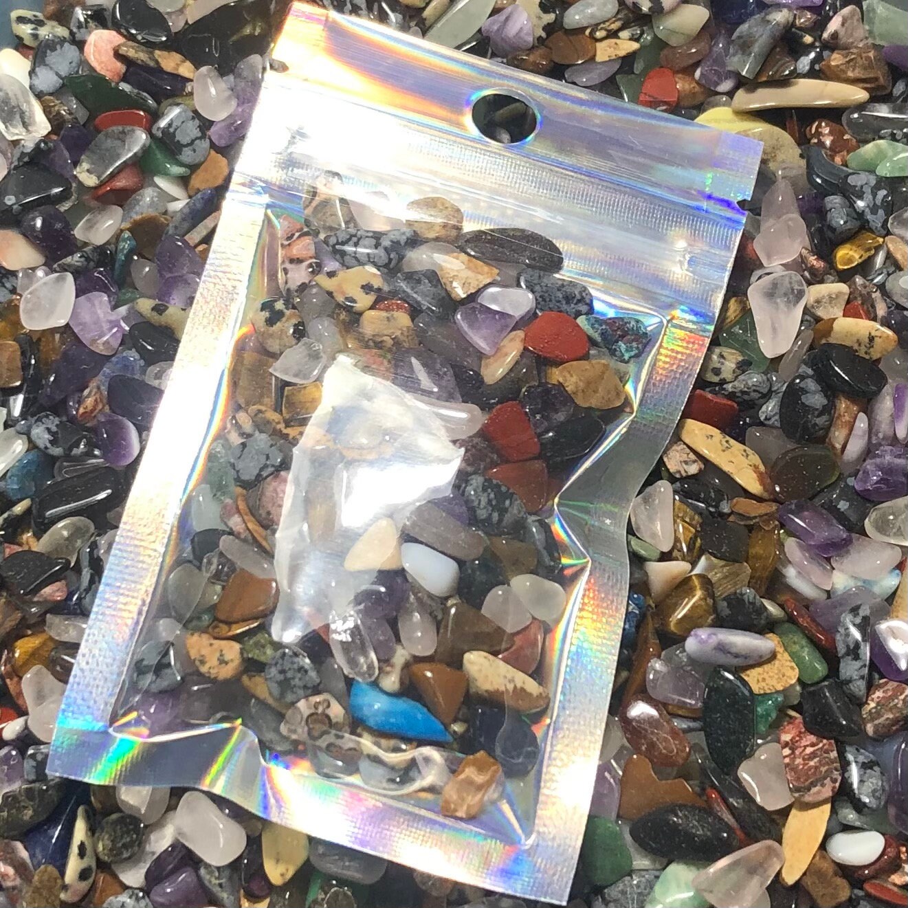 random crystal bag