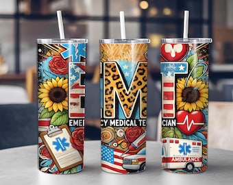 Medical Fashion Tumbler Wrap: Nurse Doctor PNG Design (Digital Download)