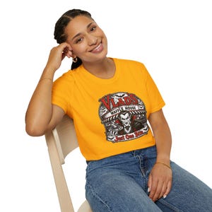 Vlad's Waffle House Vampire Diner T-Shirt | Just One Bite, Late Night image 16