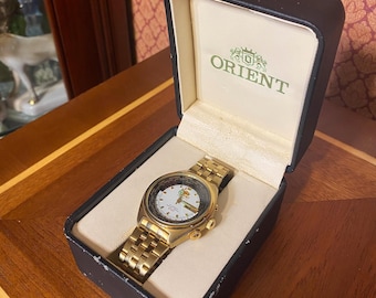 Orient World Time Men's Mechanical Wristwatch