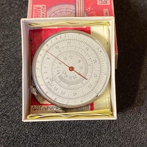 KL-1 ronde rekenliniaal, USSR