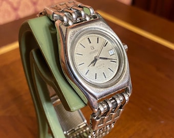 Vintage women's silver Swiss watch Atlantic