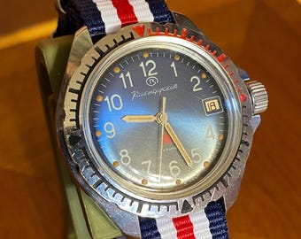 Men's Komandirskie wristwatch, USSR