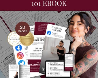 Social Media For Lash & Brow Experts, Eyelash Business Marketing, Beauty Business PDF Guide, Digital Download