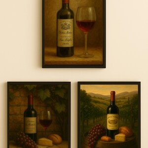 Château Classics – The Vineyard Collection Art Bundle (3 Digital Prints)
