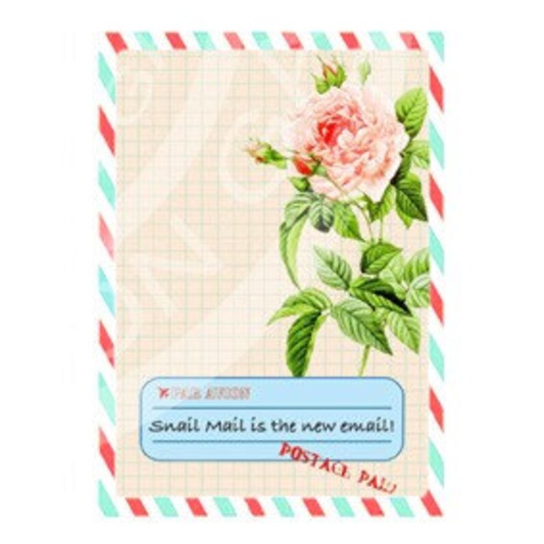 6 Vintage Flower Rose Sweetheart Hanging party Box Labels Gift Tags ACEO Cards Postcard Album Children Digital Collage Sheet Image Sh038 image 3