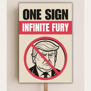 Anti Trump Protest Sign, Protest Poster For March Printable, Trump Yard Sign, Political Art Rally Signs, Digital Download