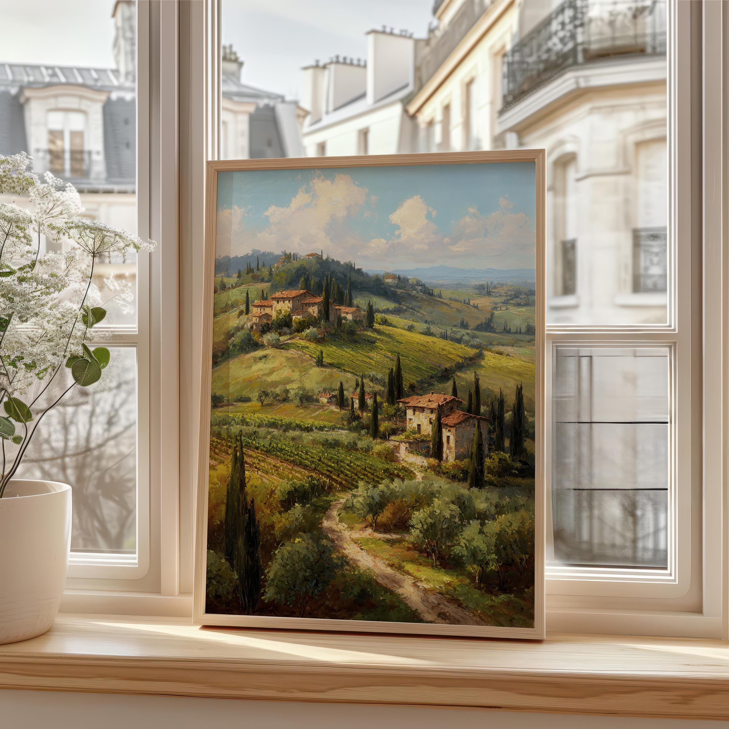 Tableau Decoratif Toscane – Impression Sur Bois – ShopArt – Fabrique En Italie