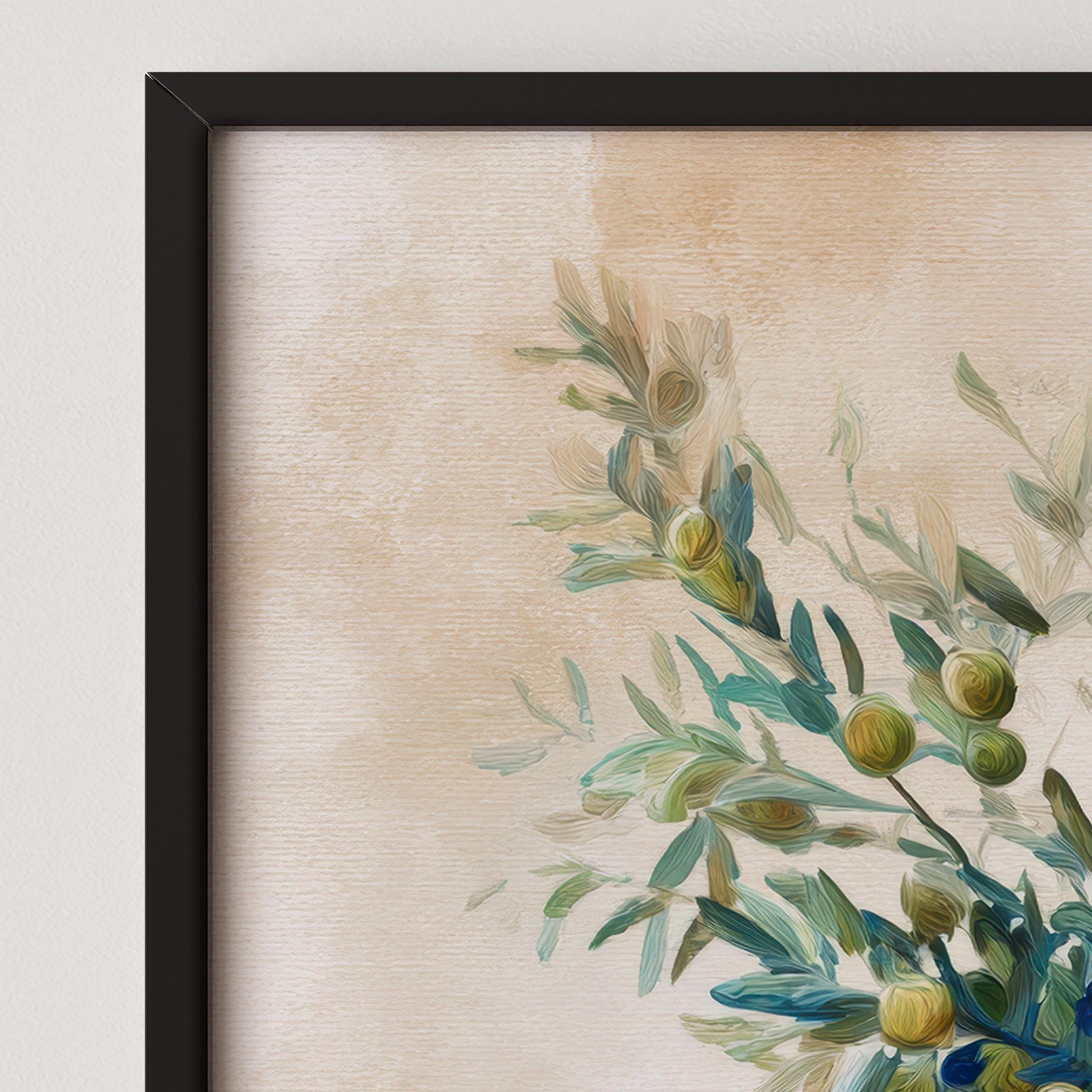 オリーブの枝の静物画 ヴィンテージ油絵 デジタルダウンロード - Etsy 日本