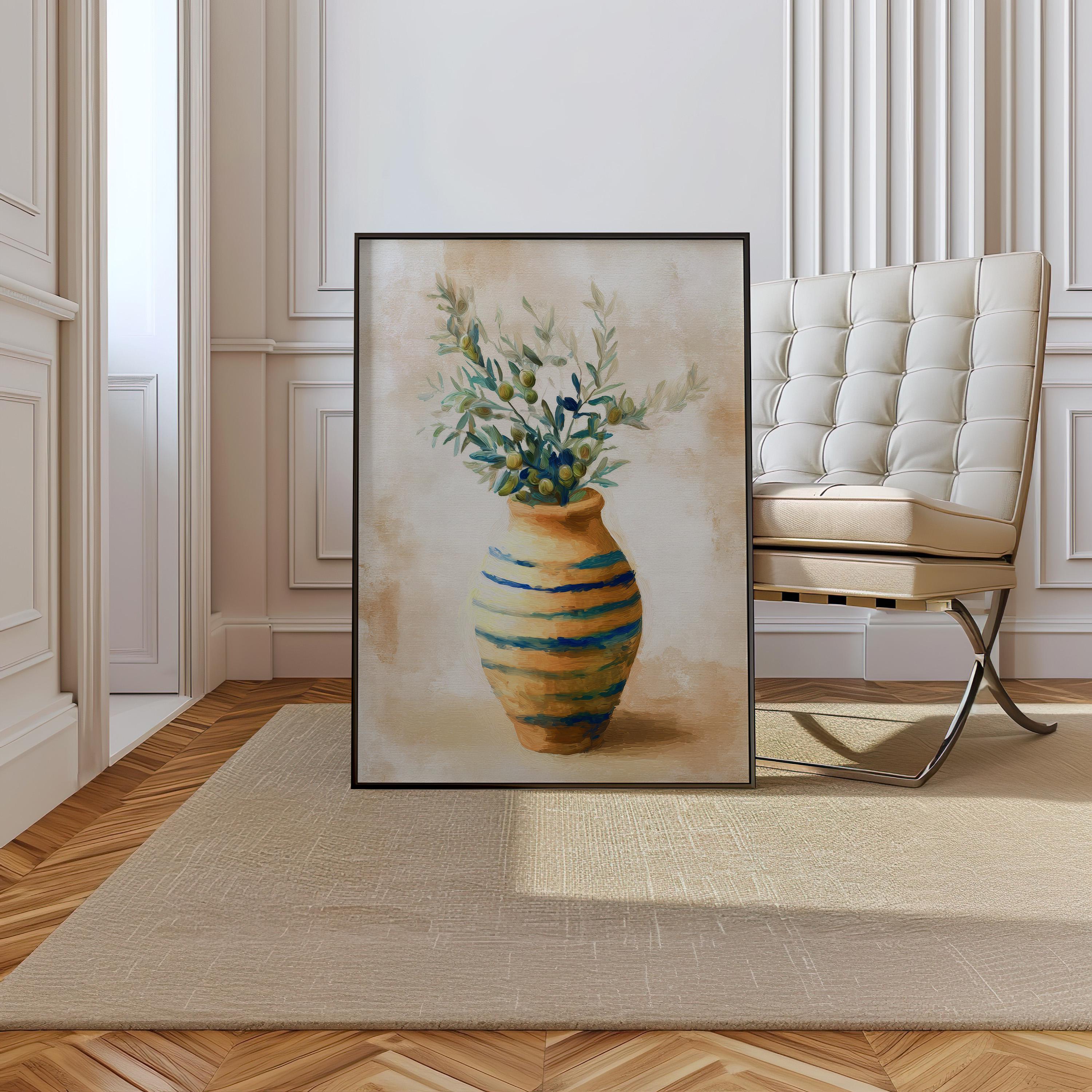 オリーブの枝の静物画 ヴィンテージ油絵 デジタルダウンロード - Etsy 日本