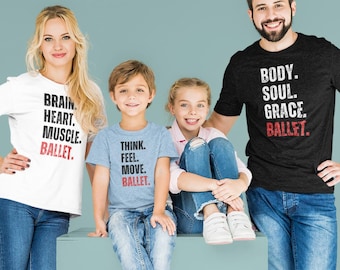 Choose Your Ballet Shirt, Ballerina Shirt, Gift for Dancer, Dance Lover tshirt, Girls Ballet t-shirt, Dancers Teacher Tee, Dance Coach Gifts
