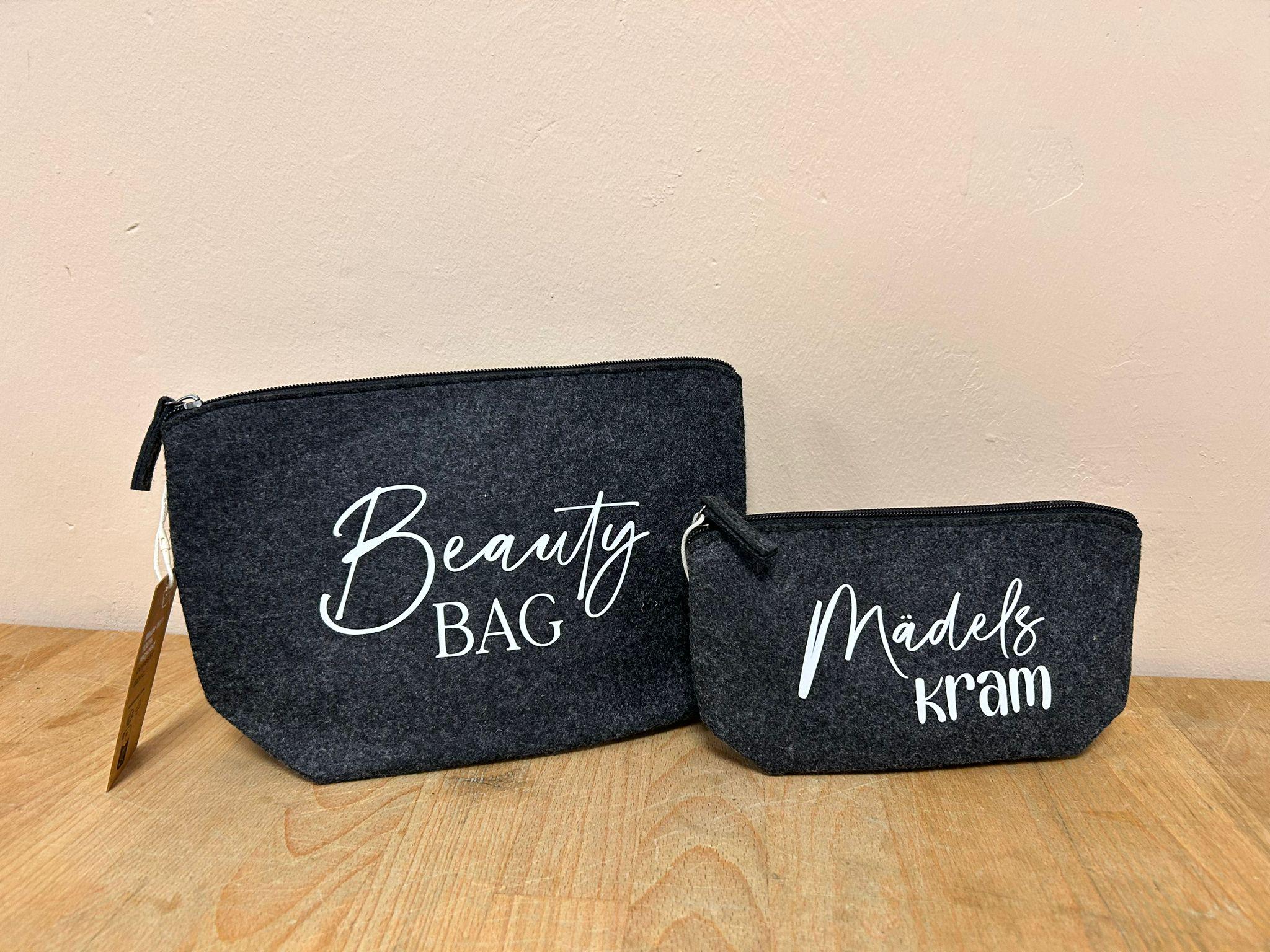 Filztasche mit plott