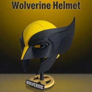 Wolverine helmet for cosplay