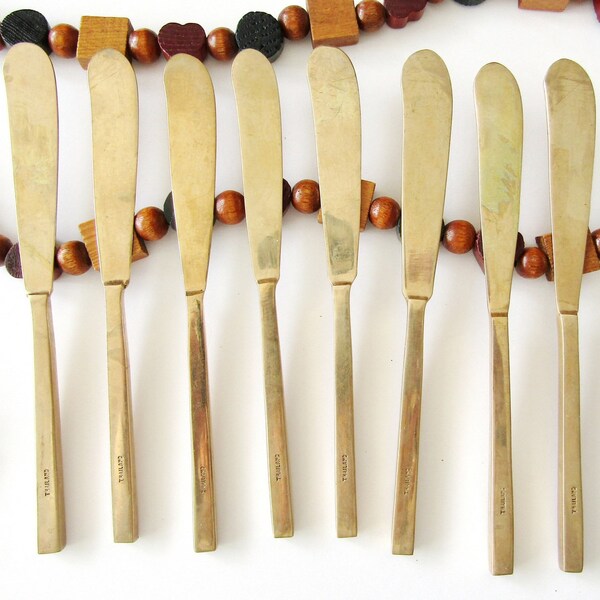 Thai Bronze Flatware Etsy