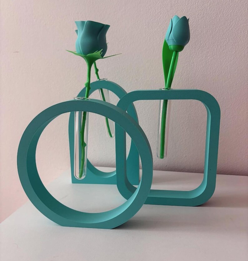 Wohndeko, Muttertag, Valentinstag, Geschenkideen für sie, Zimmerdeko, Schreibtischdeko, Klassenzimmerdeko, Badezimmerdeko, Boho-Deko, Vase, moderne Vase Bild 7