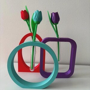 Wohndeko, Muttertag, Valentinstag, Geschenkideen für sie, Zimmerdeko, Schreibtischdeko, Klassenzimmerdeko, Badezimmerdeko, Boho-Deko, Vase, moderne Vase Bild 10