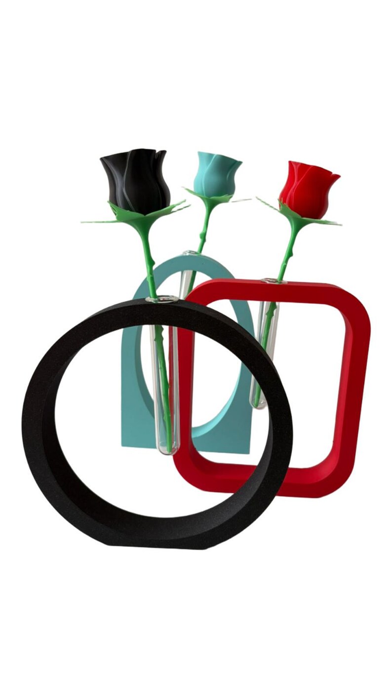 Wohndeko, Muttertag, Valentinstag, Geschenkideen für sie, Zimmerdeko, Schreibtischdeko, Klassenzimmerdeko, Badezimmerdeko, Boho-Deko, Vase, moderne Vase Bild 5