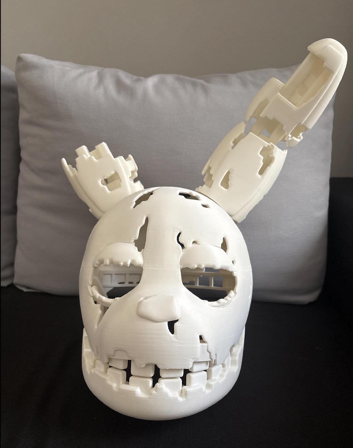 Springtrap Cosplay Head, Cosplay, Springtrap, Halloween Gift, Halloween ...
